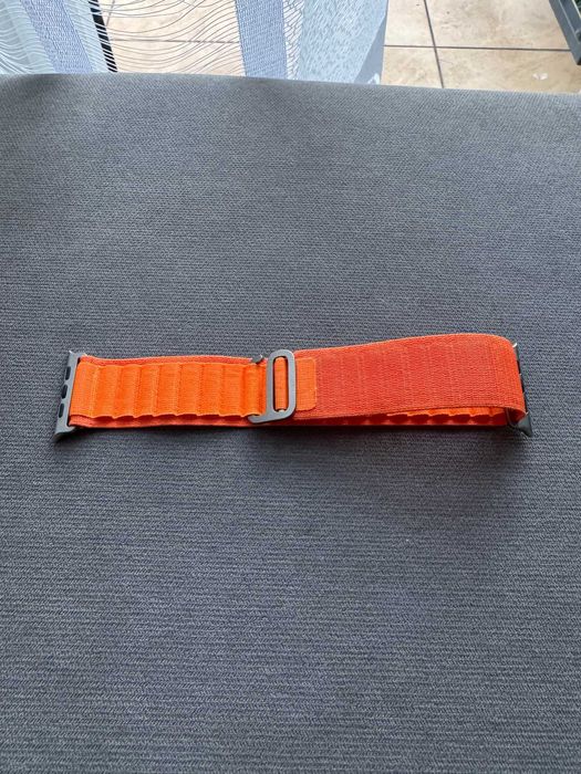 Oryginalny Pasek Apple Alpine Loop 44/45/46/49mm Orange L