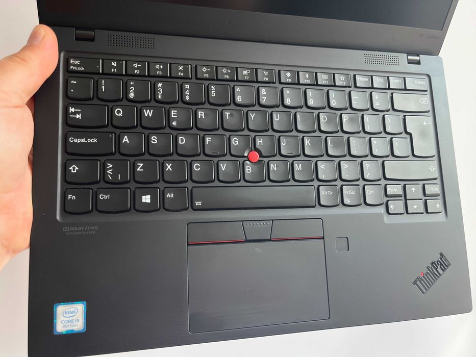 Lenovo THINKPAD X1 CARBON 7TH i5-8265U 16/256GB SSD Fhd W11P LTE FV23%