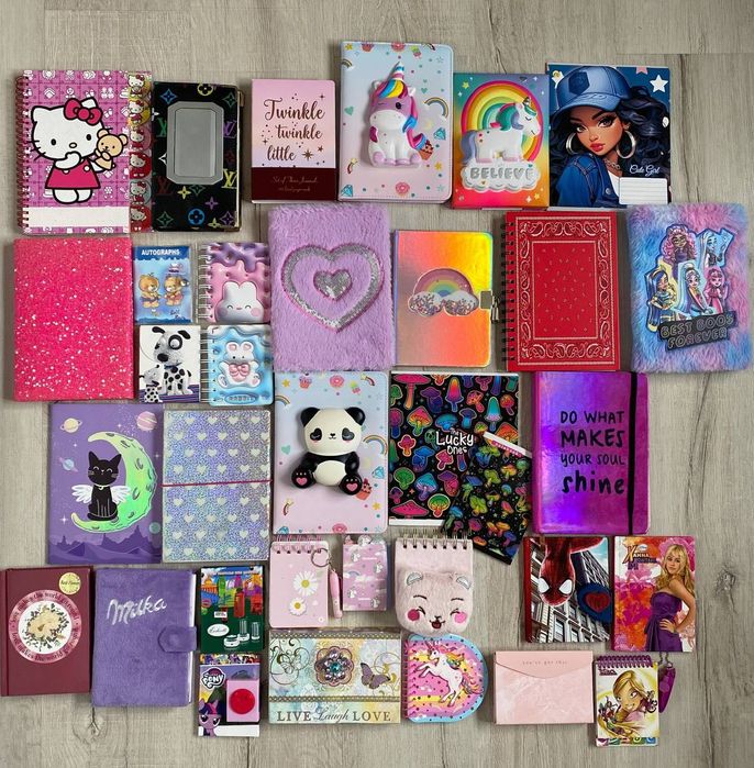 Блокнот сквиш пушистый