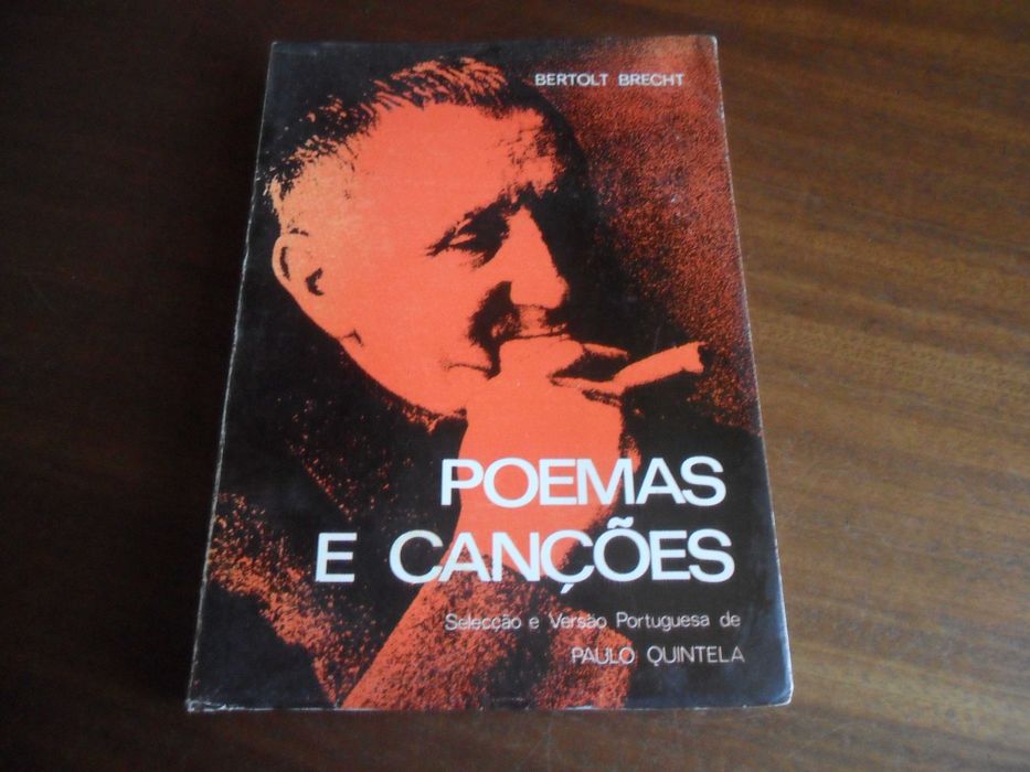 "POEMAS E CANÇÕES" de Bertolt Brecht - 1ª Edição de 1975