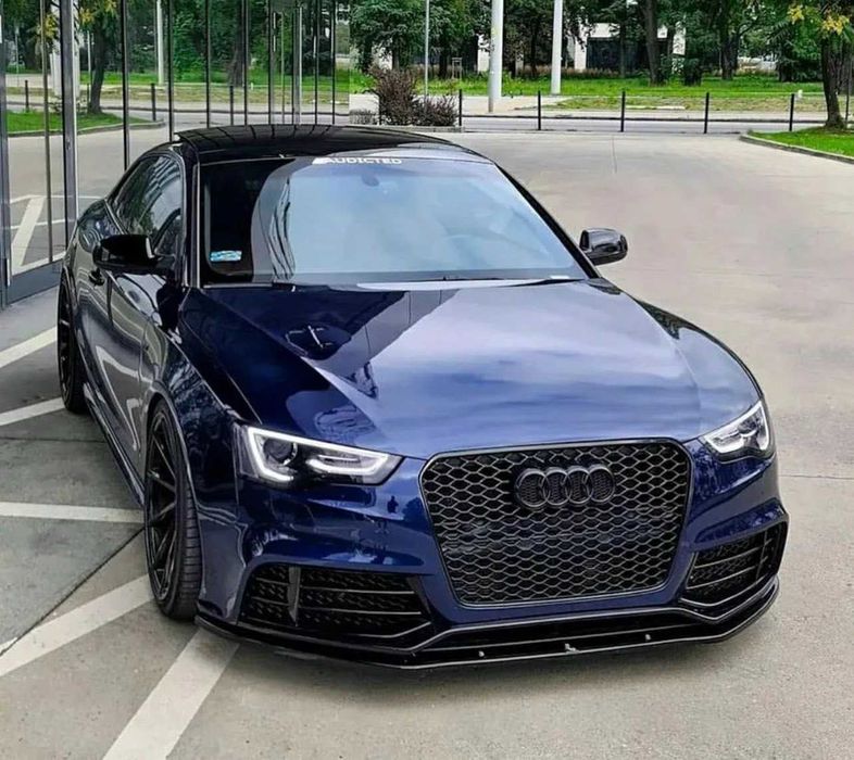 Решетка радиатора Audi A5 8T F5 (2008 - 2019) RS5 S5 Ауді А5 решітка