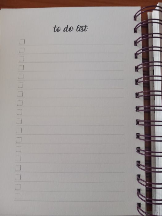 Agenda para planear casamento