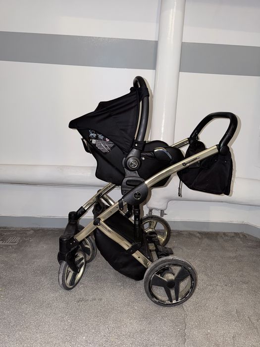 wózek dziecięcy 3w1 JUNAMA DIAMOND S-LINE V3 plus gratisy