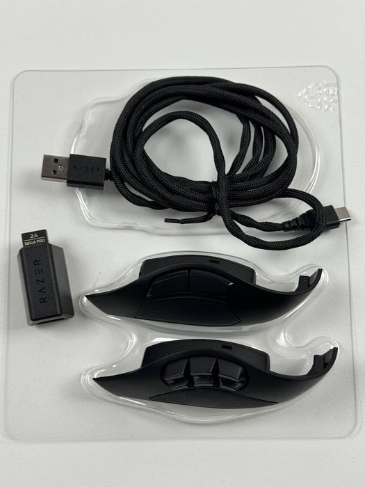 Бездротова ігрова комп'ютерна миша Razer Naga V2 Pro Black