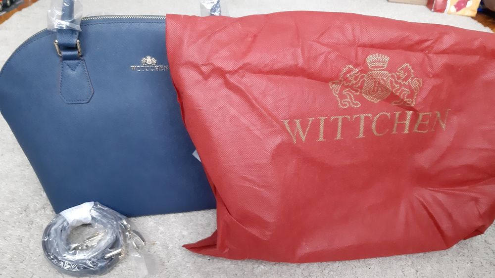 NOWA Skórzana Torba torebka Wittchen skóra Saffiano