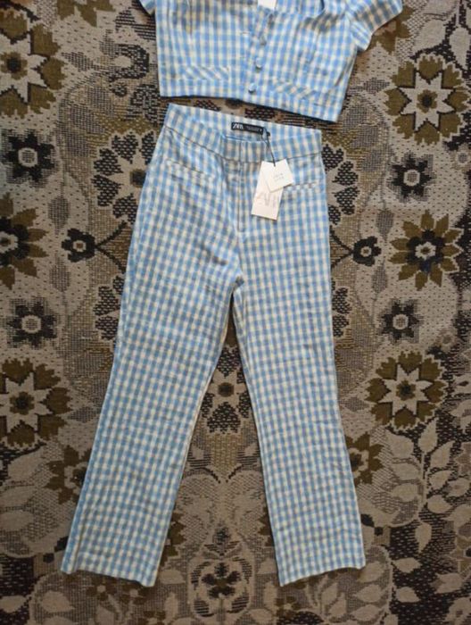 Жіночий брючний костюм "zara" р. xs/s/м