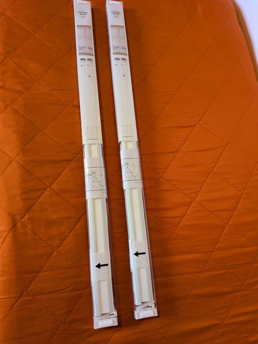 Rolety plisowane 2 sztuki