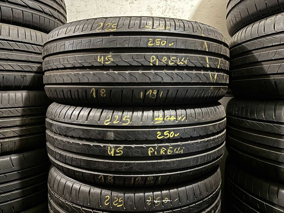 2X OPONY LETNIE 225/45R18 91W Pirelli Cinturato P7 MO 6MM 2019R