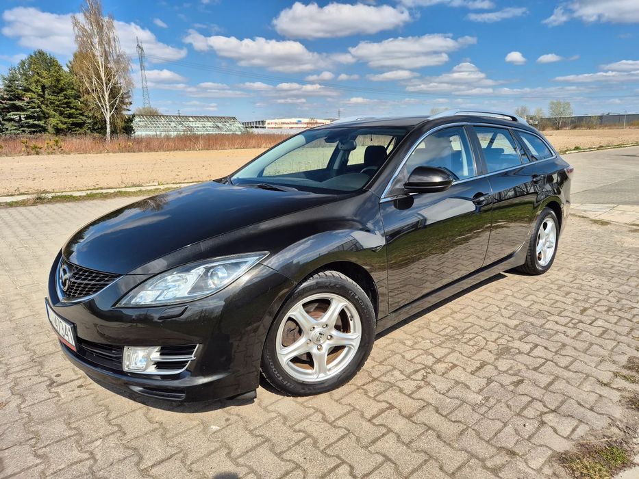 Mazda 6 Kombi 2008 | 6-biegowa manualna| Hak | Bogate wyposażenie | Gotowa do