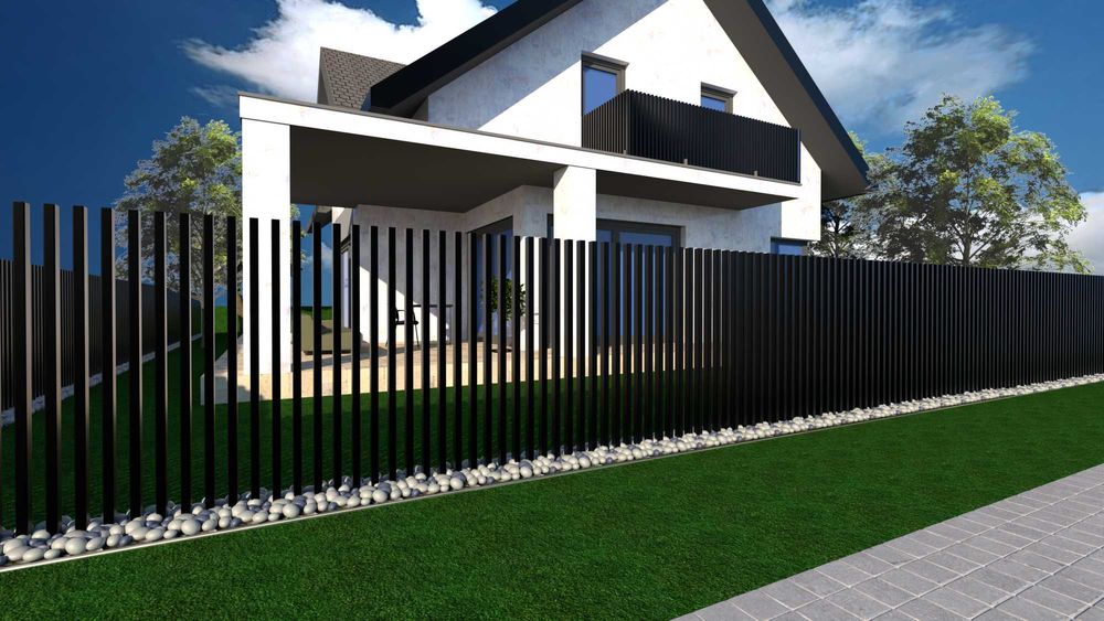 Brama grzebieniowa ocynk 4mx1,50m PRODUCENT