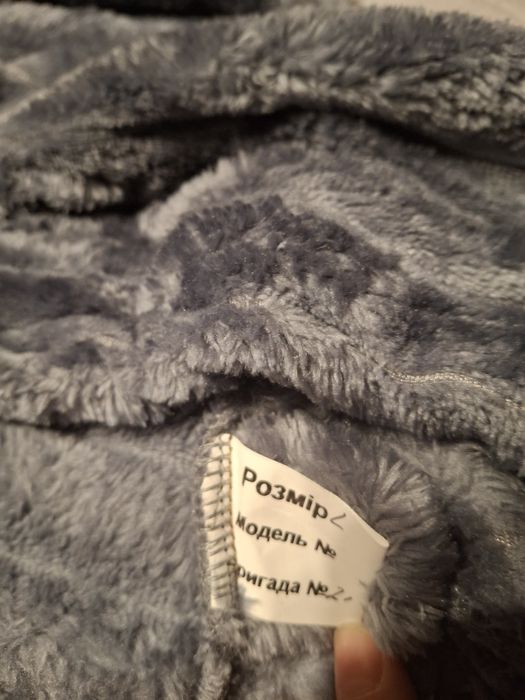 Халат плюшевий жіночий