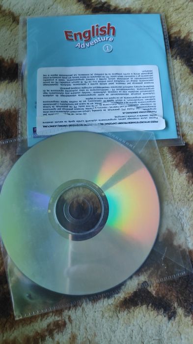English Adventure plus piosenki dvd