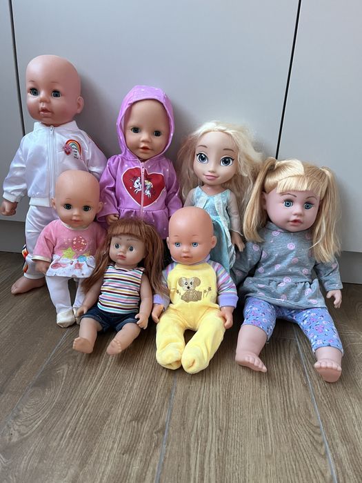Пупс,лялька,baby born ,лялька з волоссям ,Ельза