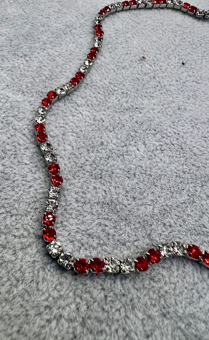 Colar Riviera 3mm em Aço Inoxidável – Banho Ouro 18k