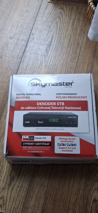 Dekoder Skymaster Dekoder STB dekoder do tv naziemnej
