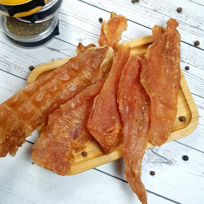 М'ясні курячі снеки Часник,  закуски до пива.