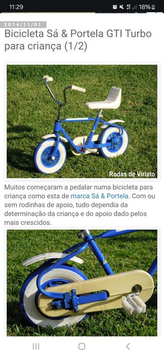 Bicicleta GTI turbo  antiga sà e portela