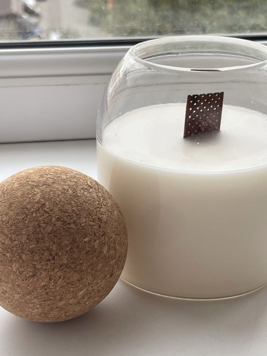 Велика ароматична свічка 500мл | Готова ідея для подарунка |Мінімалізм