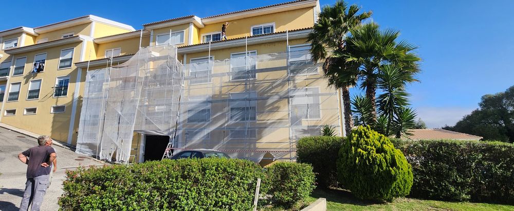 Aluguer de andaimes multidirecional.