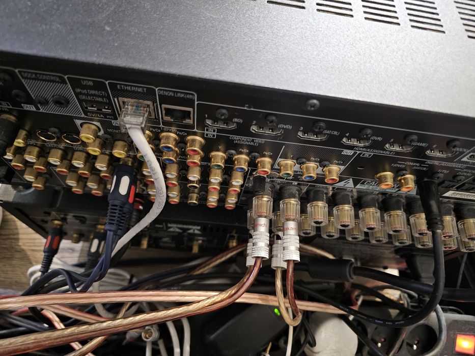 Denon AVR-A100 +pilot+mikrofon