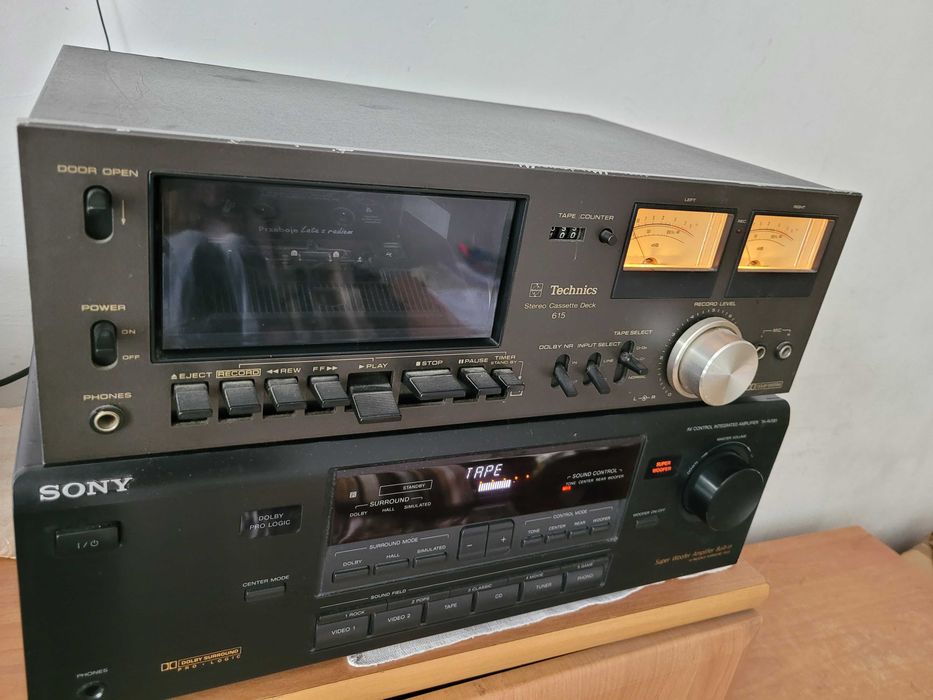 Magnetofon Deck Technics RS-615