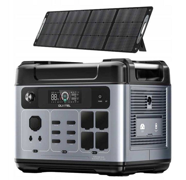 Przenośna stacja zasilania OUKITEL p2001 plus 2400 kw.