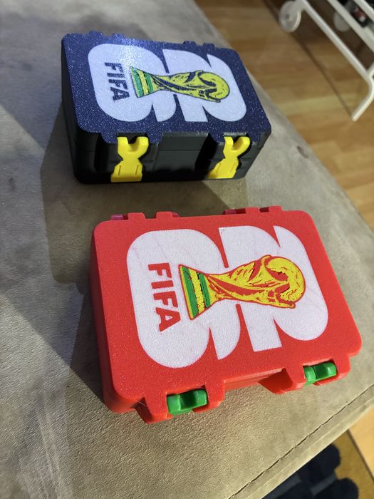 Caixa para guardar cromos Panini Mundial