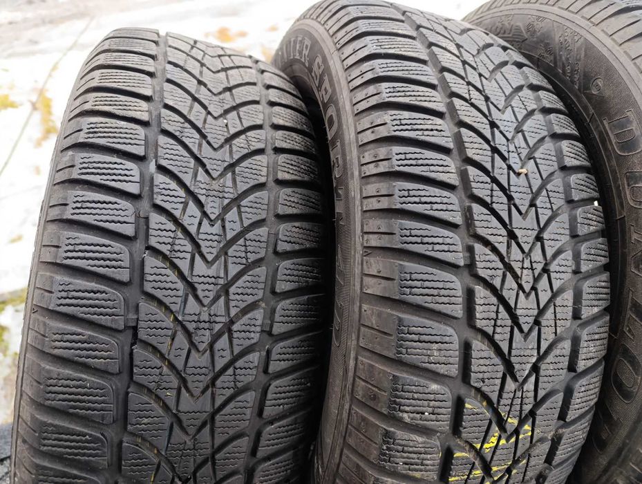 Зимові шини Dunlop 215/60 R16 резина Р16
