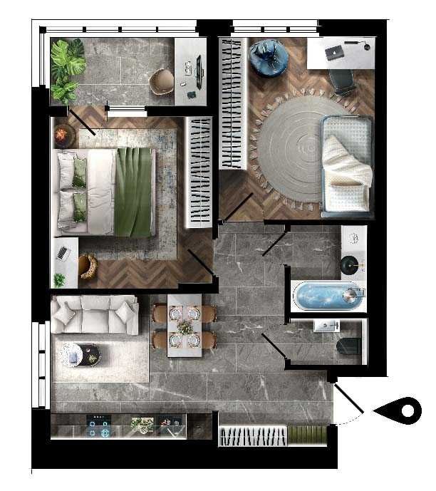 Продаж 2-кімнатної квартири, новобудова ЖК TWINS RESIDENCE Біла Церква