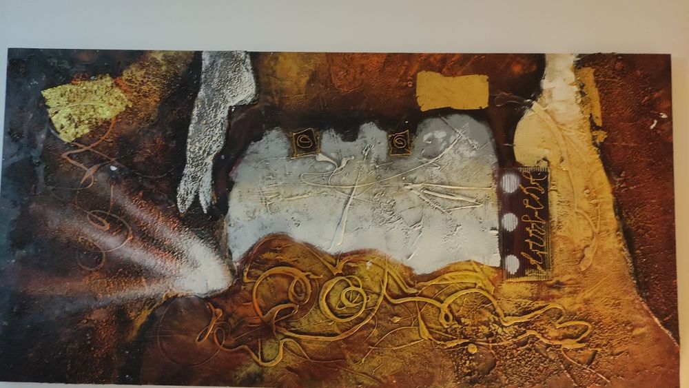 Quadro decorativo abstrato