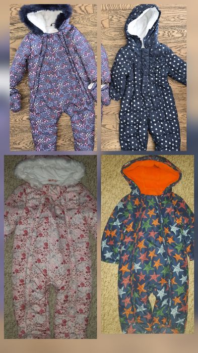 Комбенизон Куртка весна зима 9-12-18м. 74-80-86см.Костюм/боді/человече