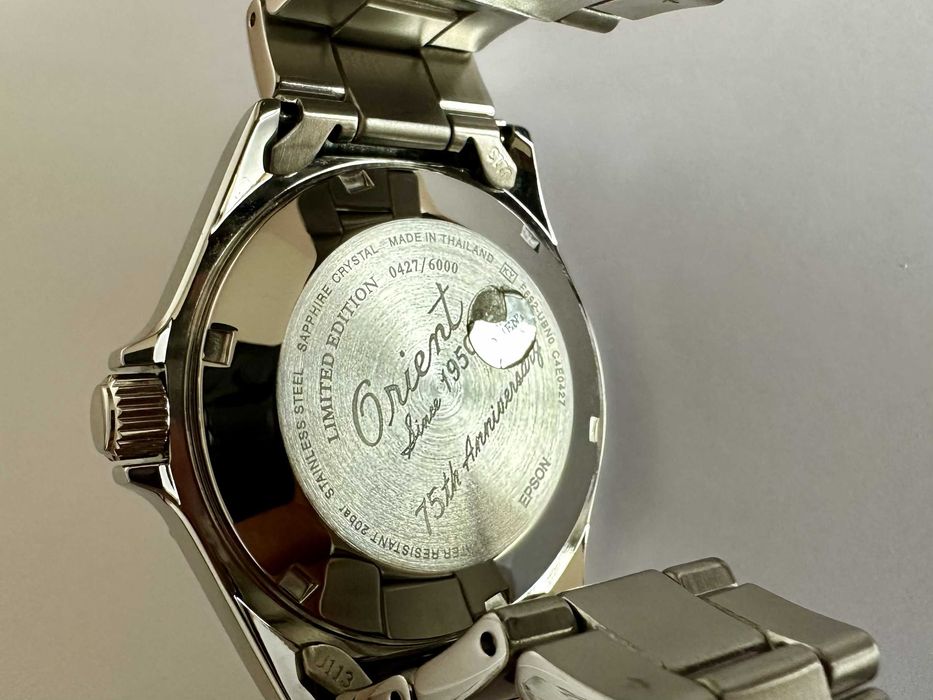 Orient Limited Edition 75th Anniversary Nowy salon PL pełny set