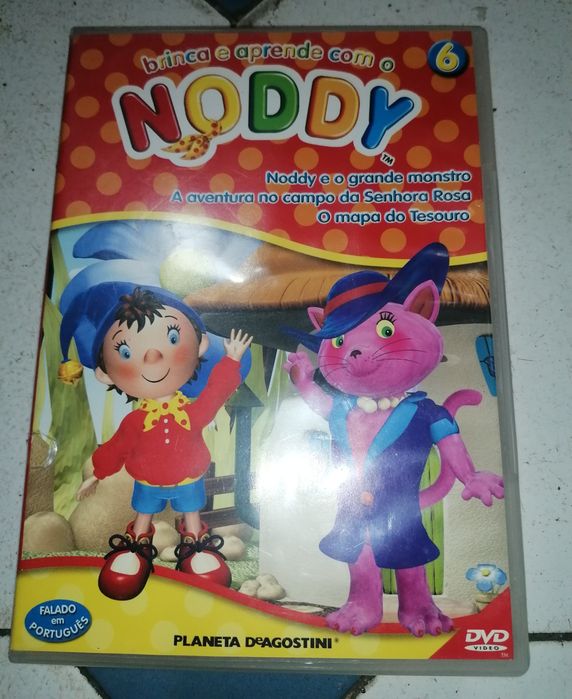 Coleção de DVDs Originais do Noddy (Abram Alas / Planeta DeAgostini) – Falados em Português