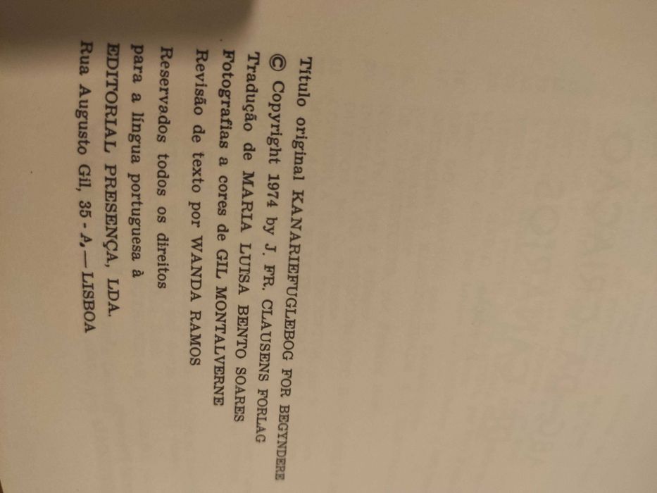 ABC da Criação de canários - Cury af Enehjelm