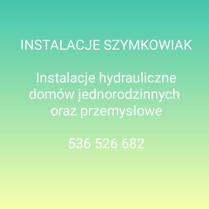 Instalacje Sanitarne