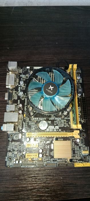 Материнська плата+процесор