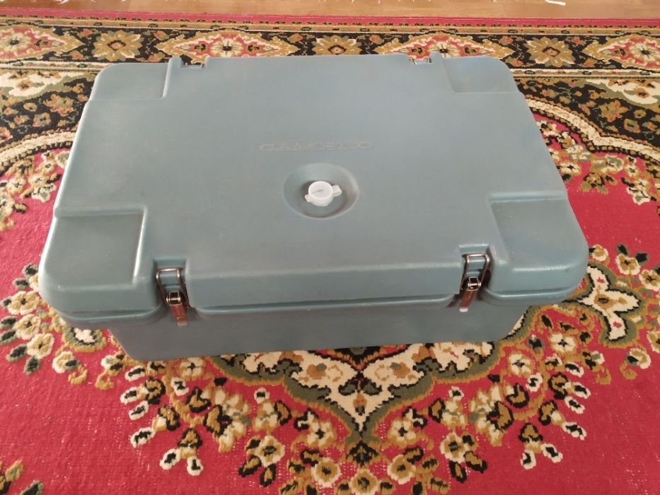 Contentor térmico "Cambro" com 3 recipientes