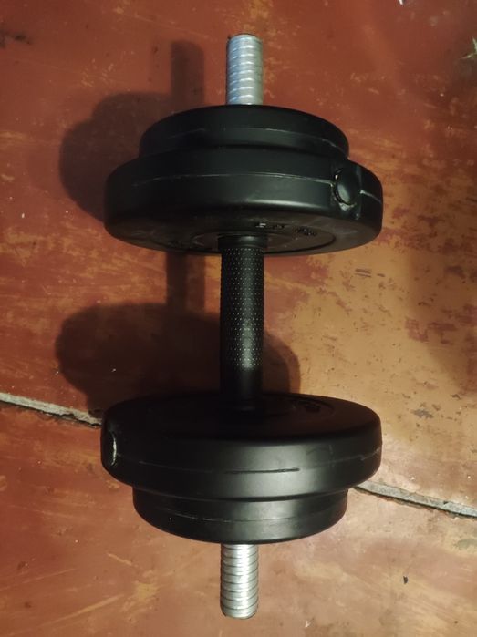 Гантели с блинами общий вес 27 кг