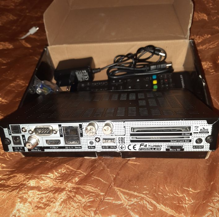 Formuler F4 Turbo - Combo FHD ресивер DVB-S2 + T2/C, Linux E2, H.265