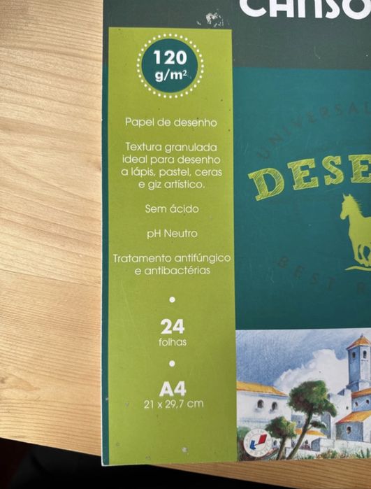 Bloco de papel de desenho Canson
