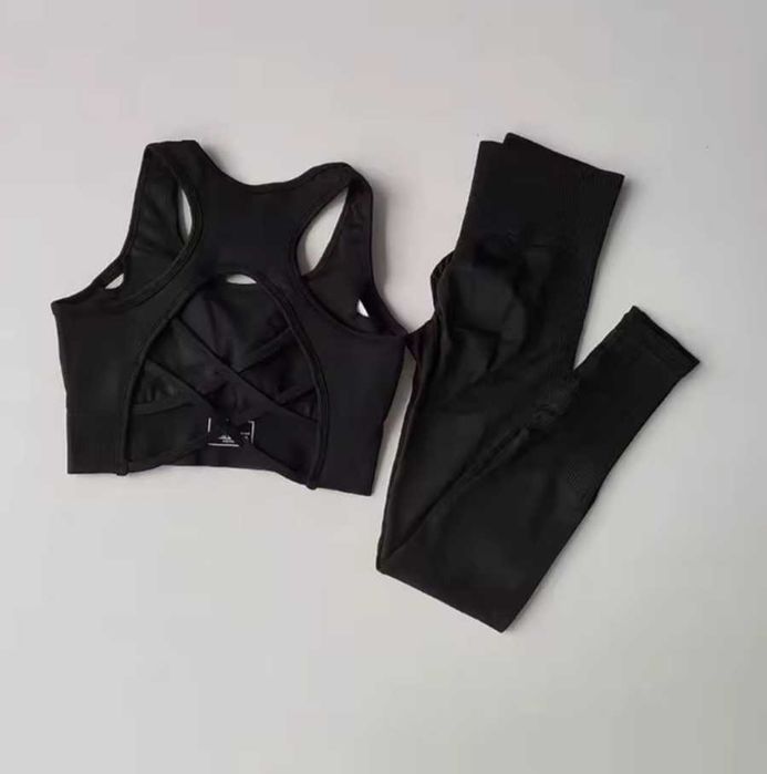 Komplet Push up leginsy i biustonosz