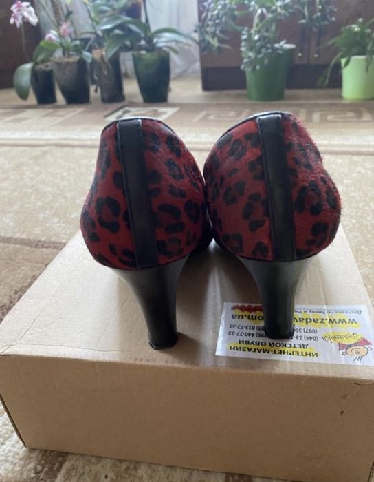 Туфлі фірмові шкіряні р. 36