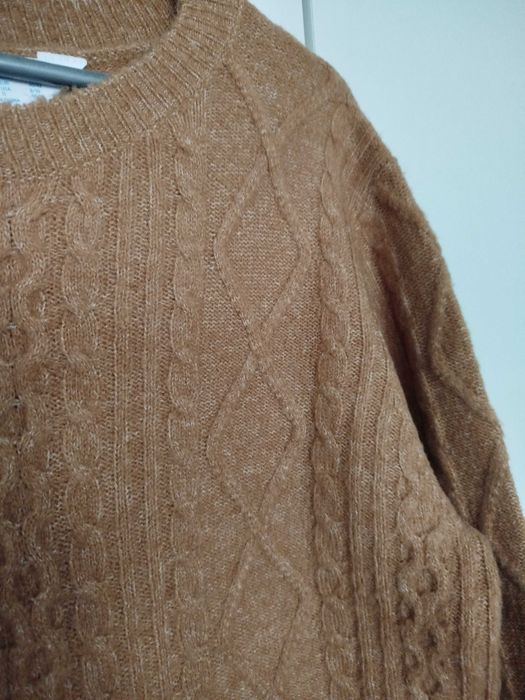 Sweter damski sukienka tunika M/L