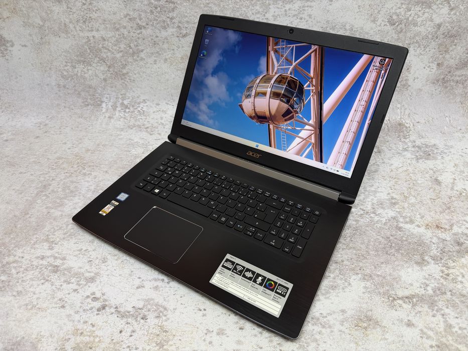 Acer Aspire 5 / i5 7200u 3.1GHz/ 8GB DDR4/ 256 SSD +1TB/ 17.3 FHD/ W11