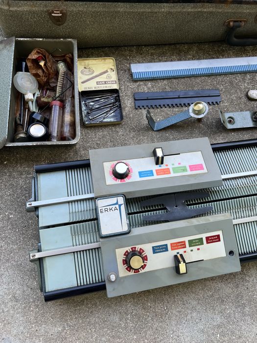 Maquina fazer malhas Erka completa