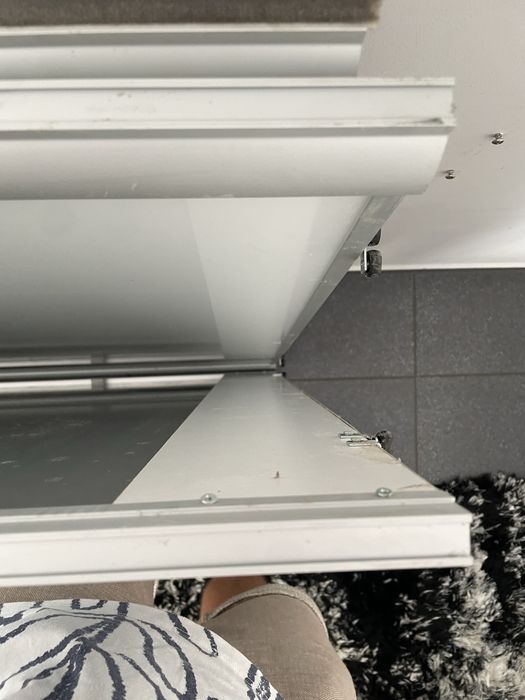 Drzwi przesuwne szklo lacobel 230x110