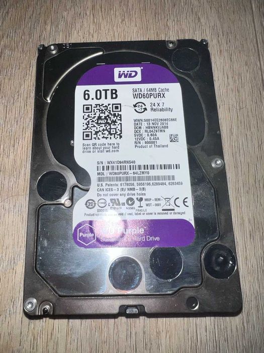 wd purple 6tb - купити комплектуючі для ПК - Ціна на OLX.ua