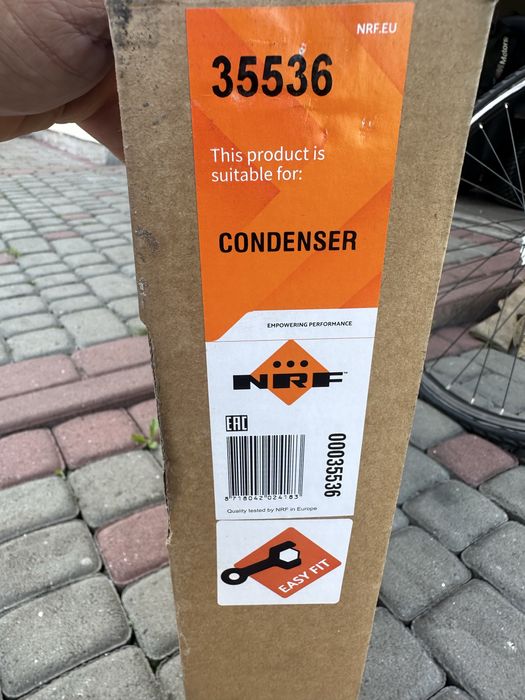 Радіатор кондиціонеру НОВИЙ  Mercedes E , CLK , C class