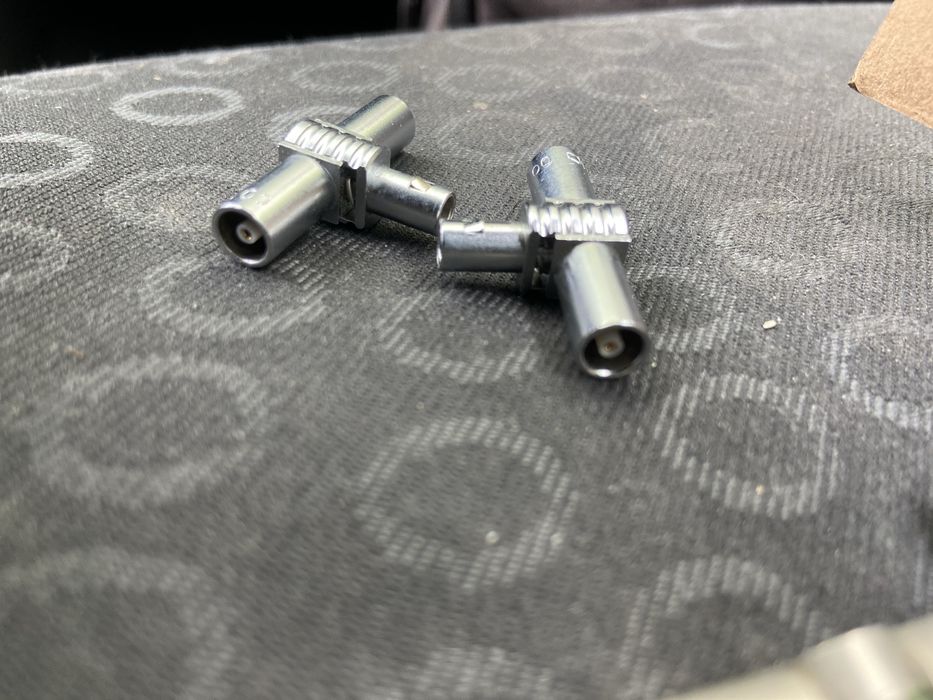Trójnik LEMO FTA.00.250 adapter T-piece NIM-CAMAC COAX 50 Ohm