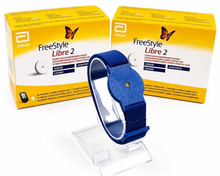 Ochronna opaska FreeStyle Libre 2 - Niebieska -SZYBKA WYSYŁKA24h